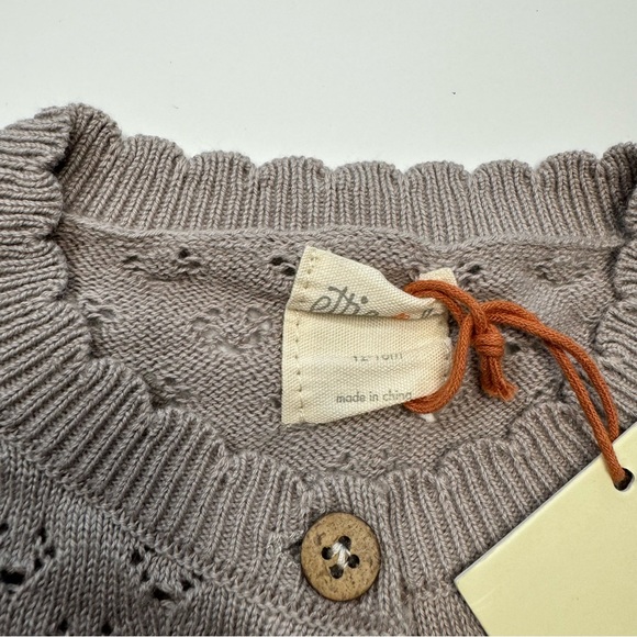 NWT Ettie & H Aurora Cardigan (12-18 mos) - Picture 6 of 7